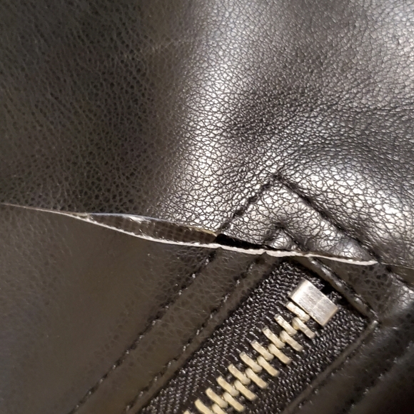 NWOT leather jacket - Picture 2 of 2